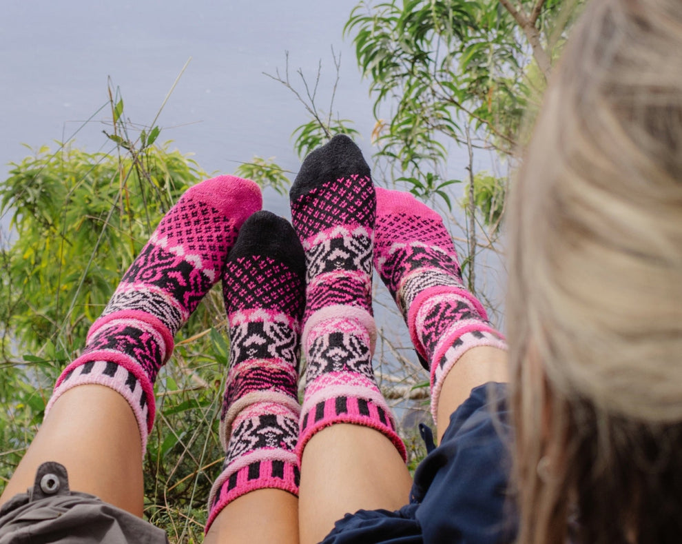Pinktober Crew Socks | Solmate Socks