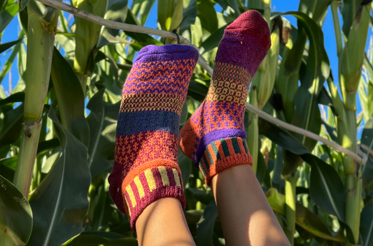 Bluebell Quarter Socks