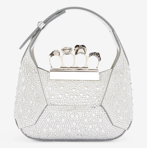 Alexander McQueen embellished bag