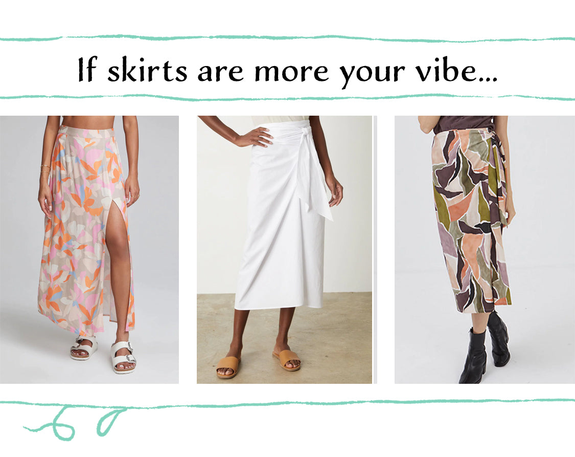 If skirts are more your vibe