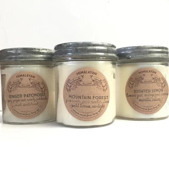 handmade soy candles