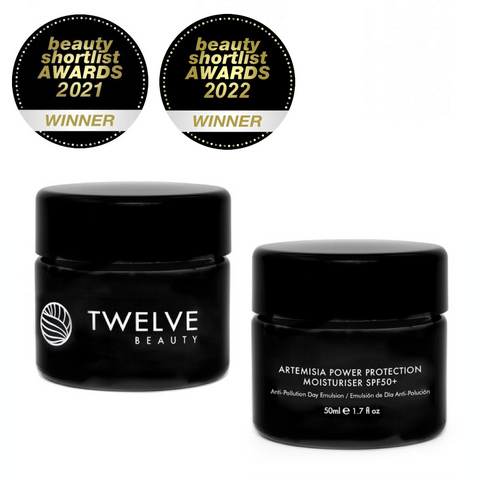 Twelve Beauty Artemisia Power Protection Moisturiser SPF50+ 舒緩抗氧礦物防曬日霜 | Ambrosia | Hong Kong