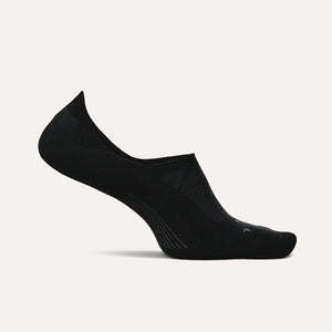 Feetures Elite Light Cushion Invisible Sock - Black - Pedestrian Shops