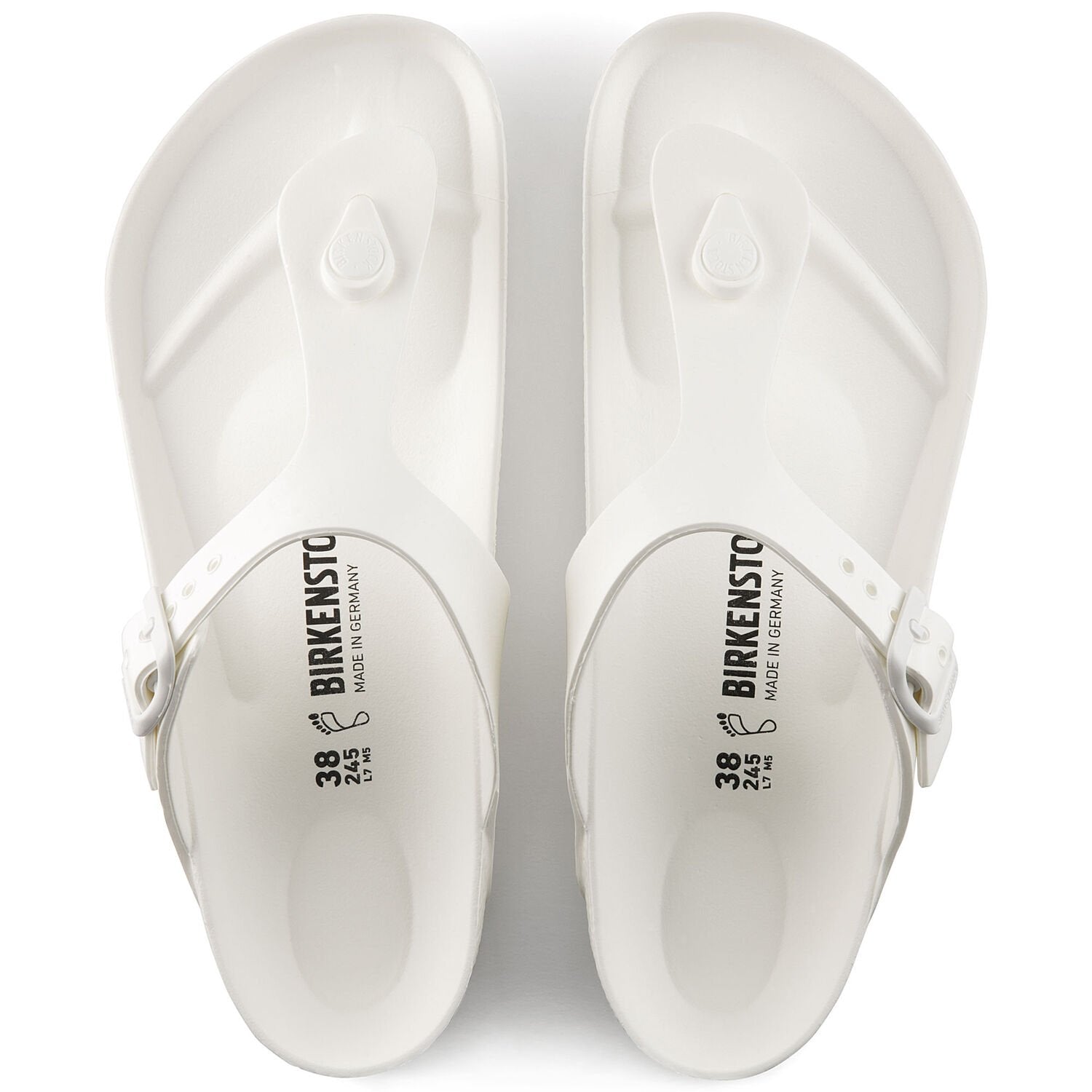 birkenstock eva gizeh white