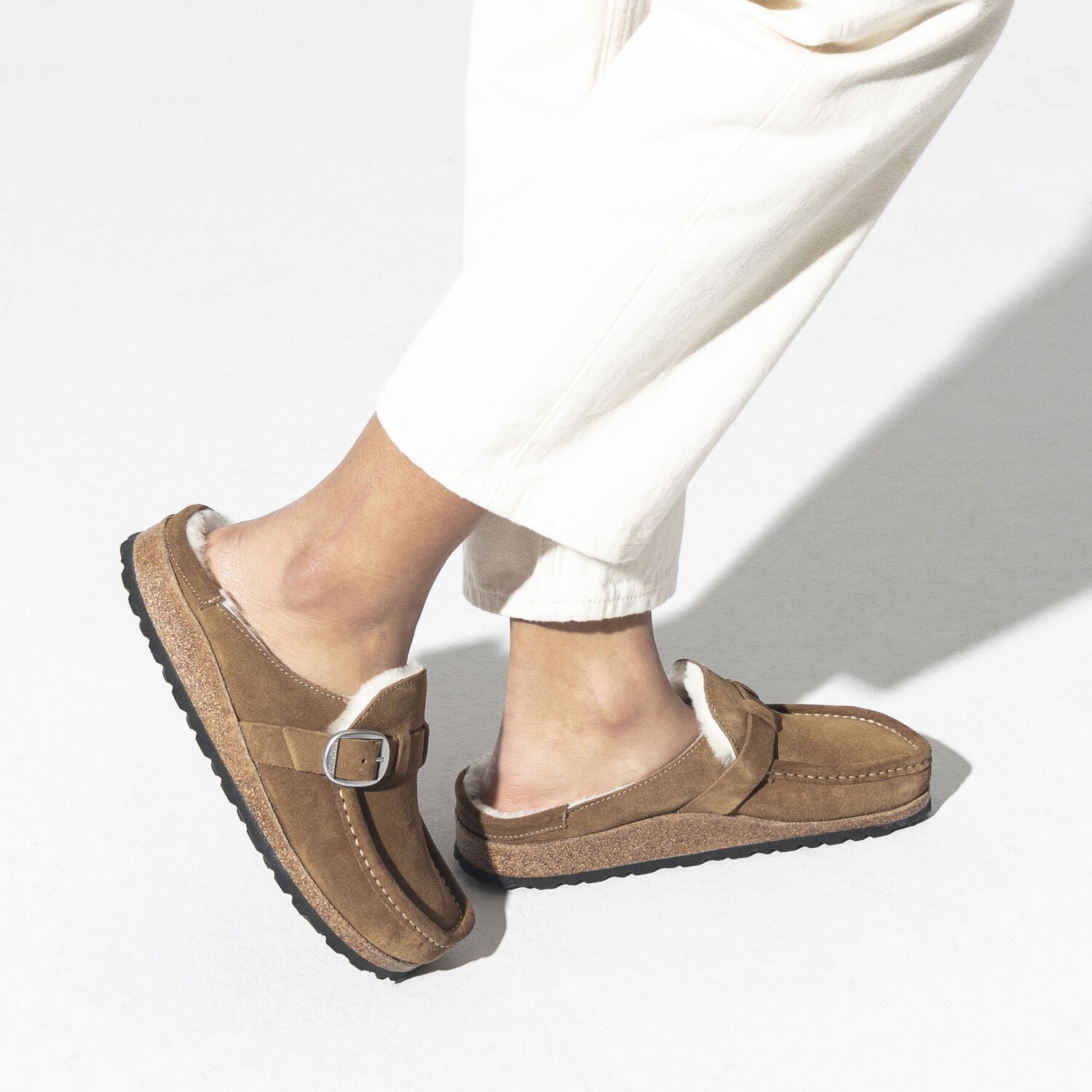 buckley shearling birkenstock