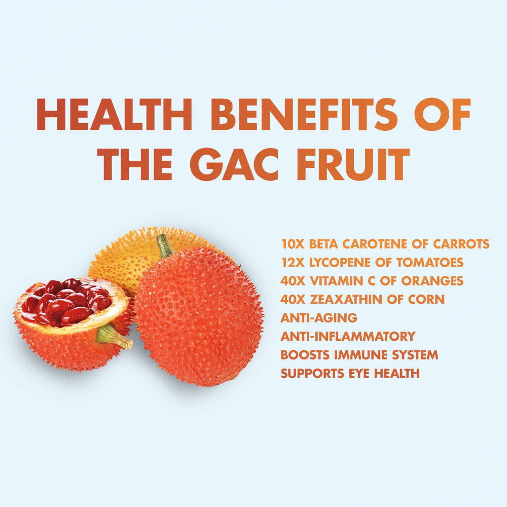 Gac Fruit Juice Infused Functional Water Gaclife