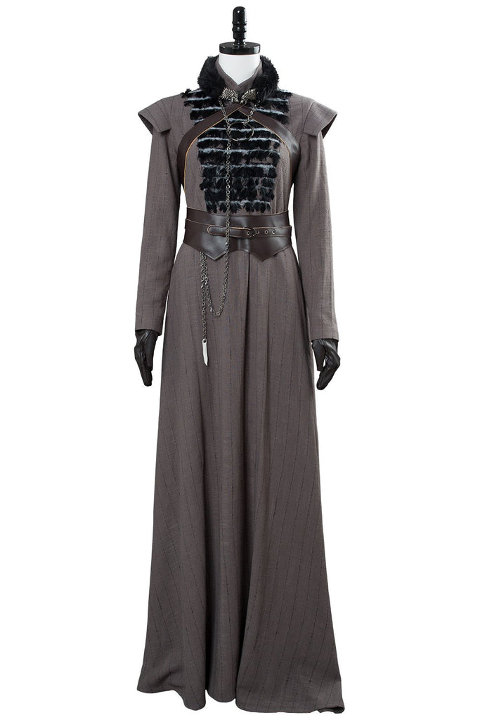 Game of Thrones Sansa Stark Outfit Cosplay Costume GOT Women Halloween ...
