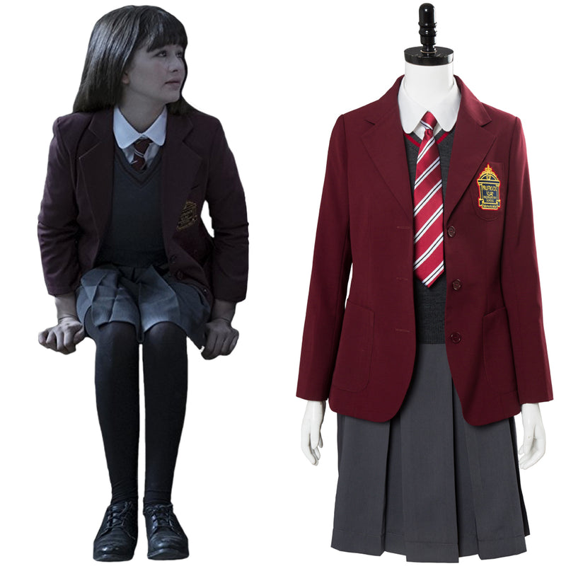 A Series of Unfortunate Events Violet Baudelaire School Uniform Cospla