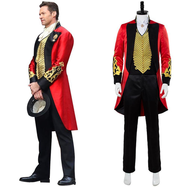 2018 movie The Greatest Showman . Barnum Cosplay Costume Version Tw