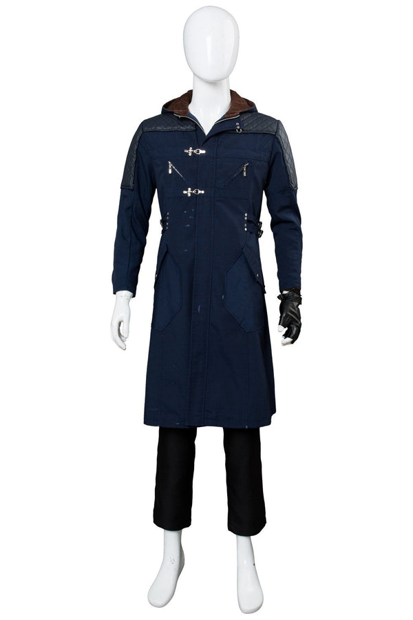 Devil May Cry 4 Nero Outfit Uniform Cosplay Costume{Free shipping