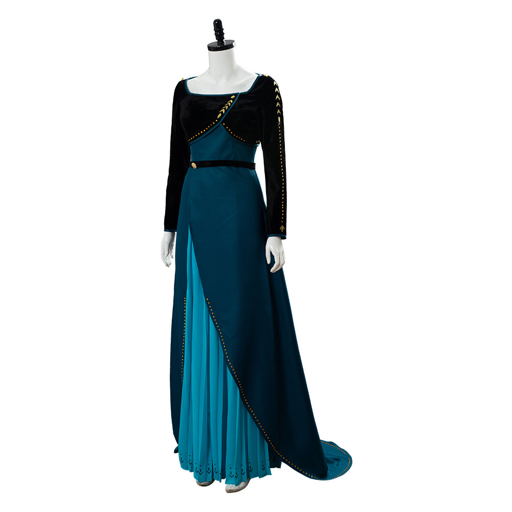 frozen anna green dress