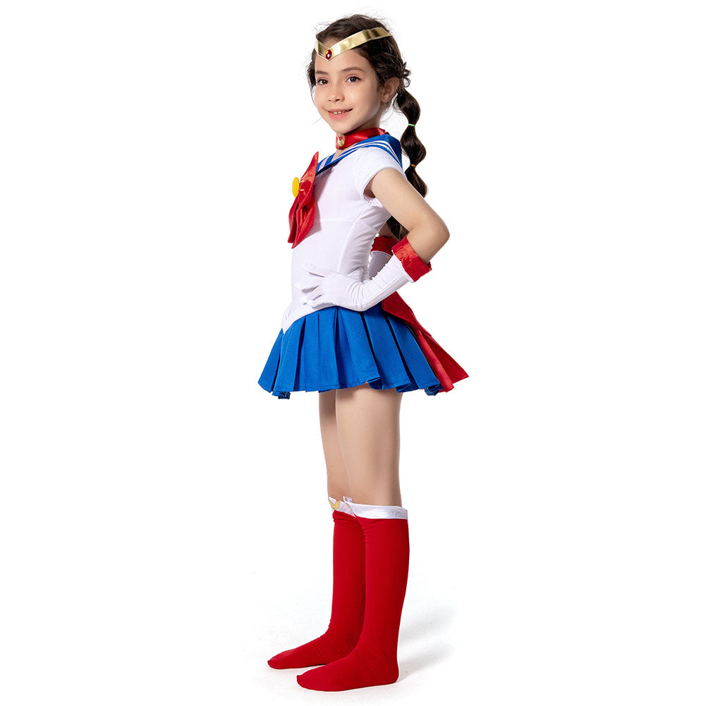 Sailor Moon Sailor Moon/Tsukino Usagi Kids Children Girls Dress Outfit