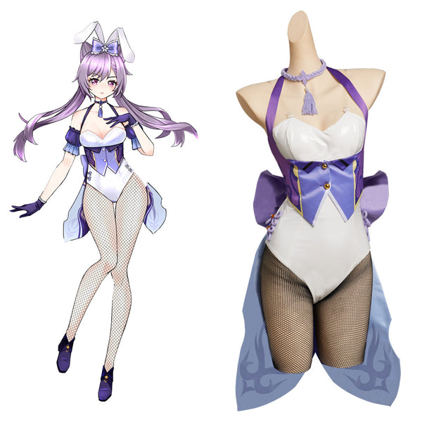 Genshin Impact Nilou Fanart Bunny Girl Cosplay Costume Style2