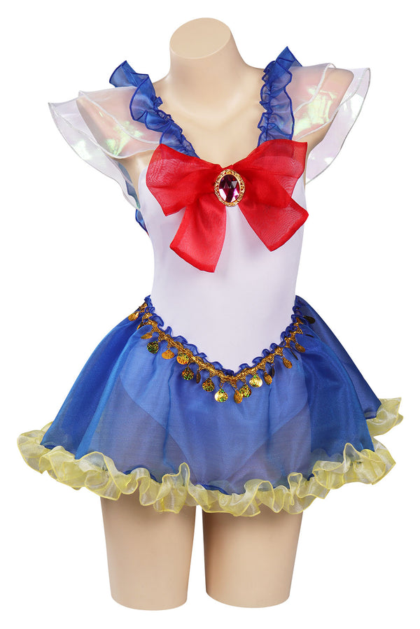 Nuovo Design Set Completo Donna Sailor Moon Wear Cosplay Sailor Moon Dress  Halloween Stage Wear Cute Sailor Moon Suit School Girl Suit Da 24,03 €