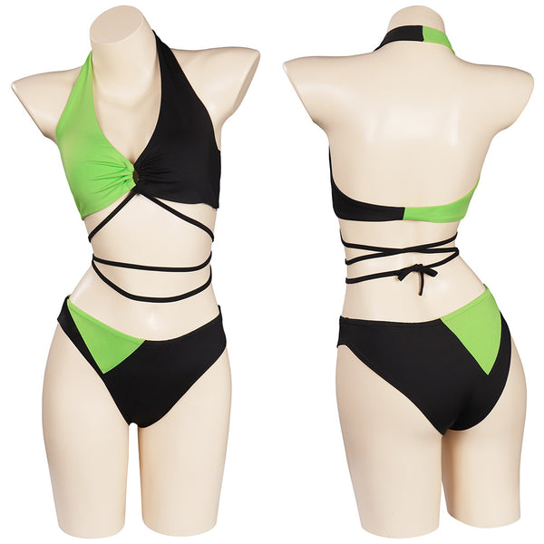 LoL Jinx Original Design Swimsuit Cosplay Costume Two-Piece Swimwear O