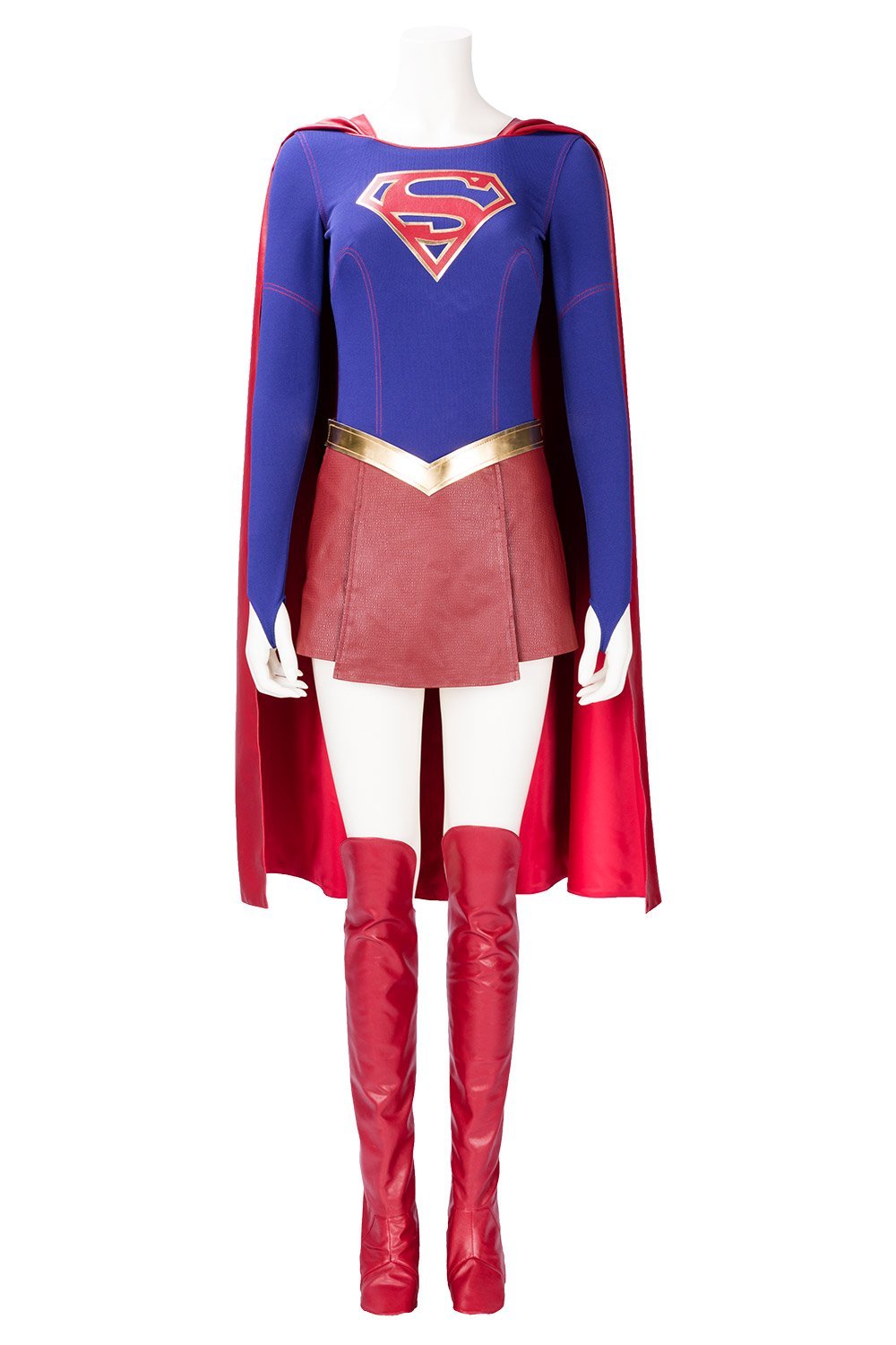 Supergirl Superwoman Kara Danvers Outfit Cosplay Costume Adult New Cosplaysky 1039