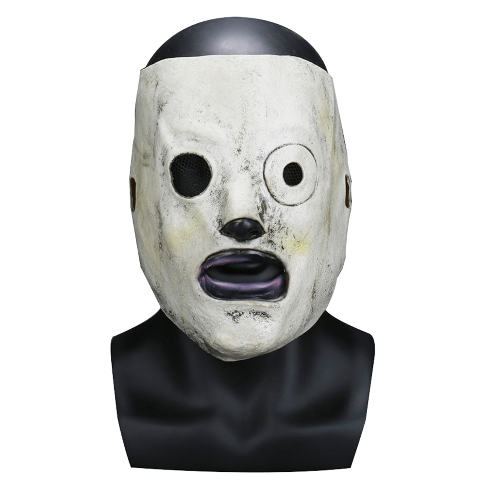 Horror Halloween Slipknot Corey Taylor Adult Latex Helmet Cosplay Acce