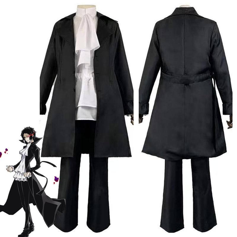 Bungo Stray Dogs Ryunosuke Akutagawa Cosplay Costume Outfits Halloween