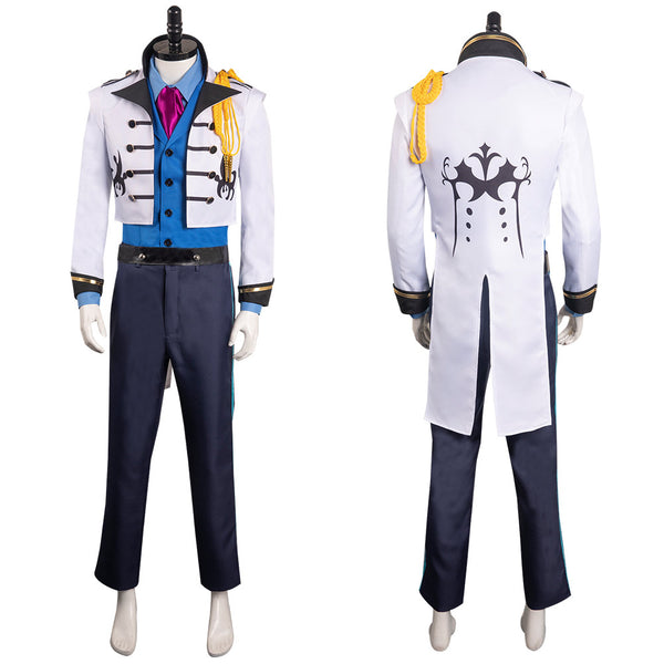  Prince Hans Cosplay Costume Men Snow Queen Elsa Prince Hans  Uniform Suit Halloween Tuxedo Outfit Prince Charming Christmas Set (Prince  Hans, Small) : Clothing, Shoes & Jewelry