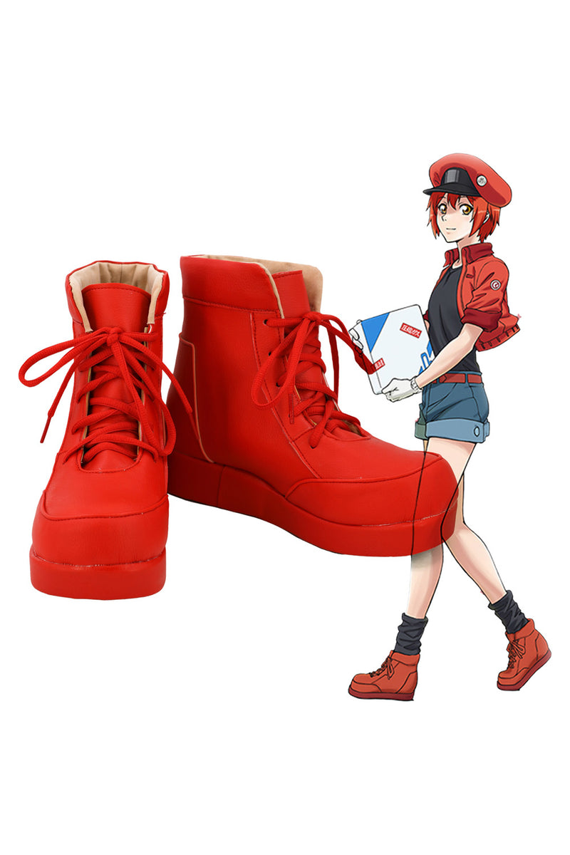 Urusei Yatsura 2022 New Anime Benten Red Boots Cosplay Shoes