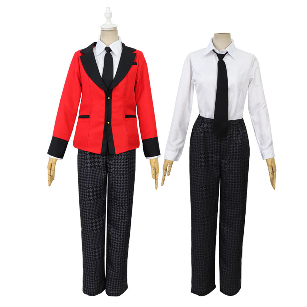 Kakegurui Ryouta Suzui Men School Uniform Outfits Halloween Carnival