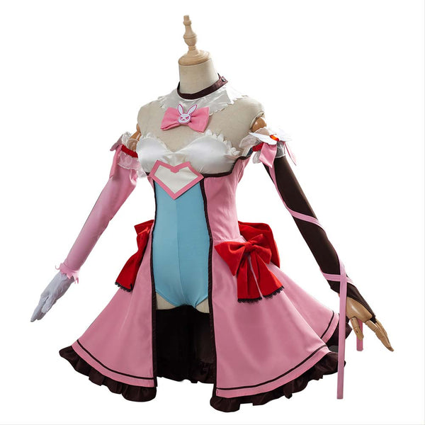 Overwatch Dva Mahou Shoujo Cosplay Costume