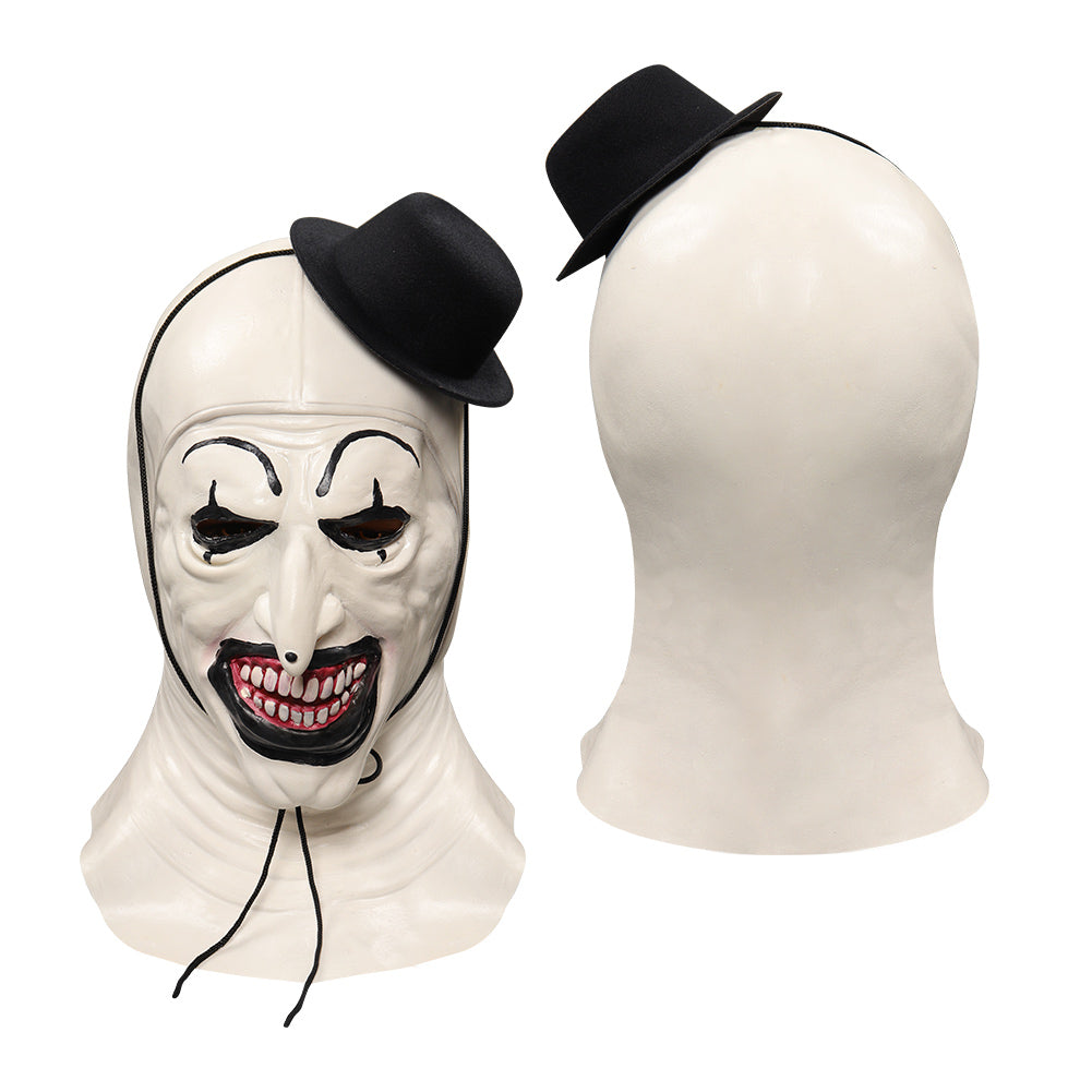 Terrifier 2 Art the Clown Mask Cosplay Latex Masks Helmet Masquerade H