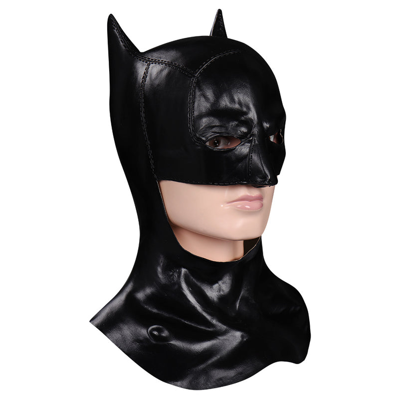 The Batman 2022-Bruce Wayne Latex Mask Cosplay Batman Masks Masquerade