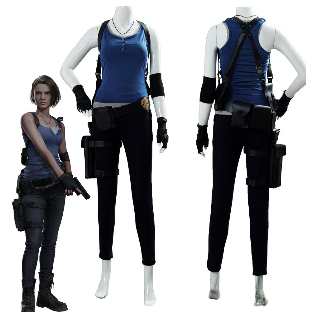 Resident Evil 3 Remake Jill Valentine Cosplay Costume