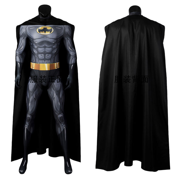 Batman Bruce Wayne Cosplay Costume Jumpsuit Outfits Halloween Carnival Suit