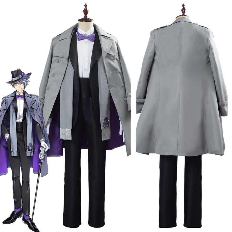 Game Twisted Wonderland Azul Ashengrotto Adult Uniform Outfit Hallowee
