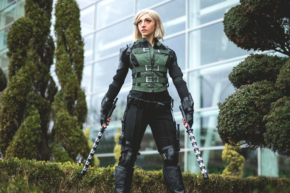 Avengers 3 :Infinity War Black Widow Natasha Romanoff Outfit Cosplay