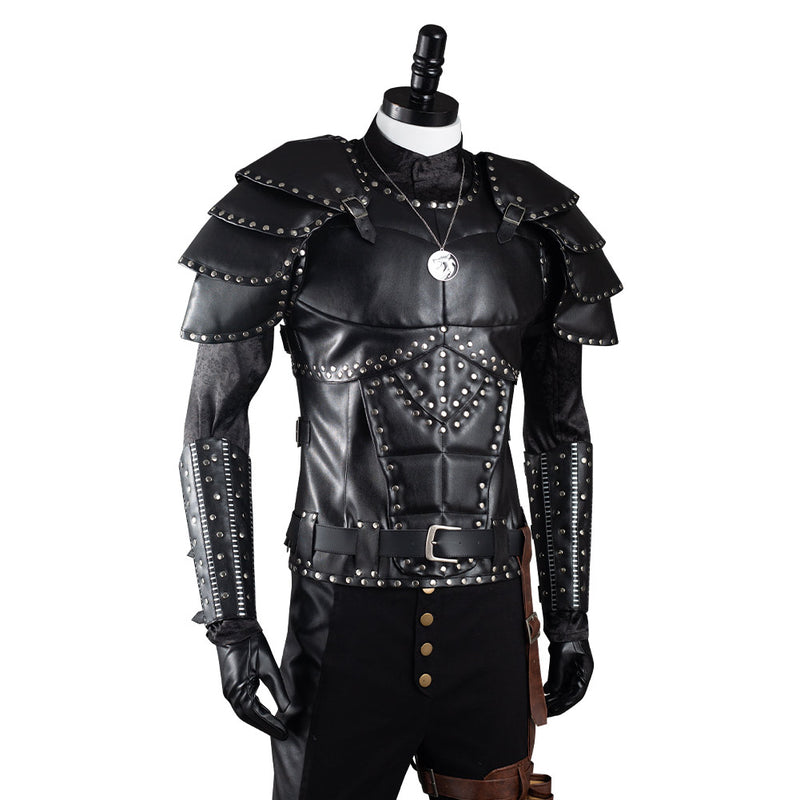 The Witcher Geralt of Rivia Outfits Halloween Carnival Suit Cosplay Co