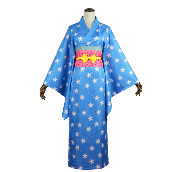 SBluuCosplay One Piece Wano Country Nico Robin Cosplay Costume Kimono