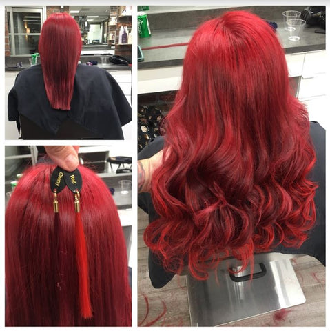 How To Creating Head Turning Vibrant Ombre Hair Color With Tape