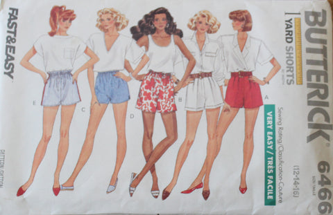  Simplicity 1165 Misses Slim Pull-On Pants, Shorts in 2 Styles  Easy Sew Size: R5 (14-16-18-20-22) : Arts, Crafts & Sewing