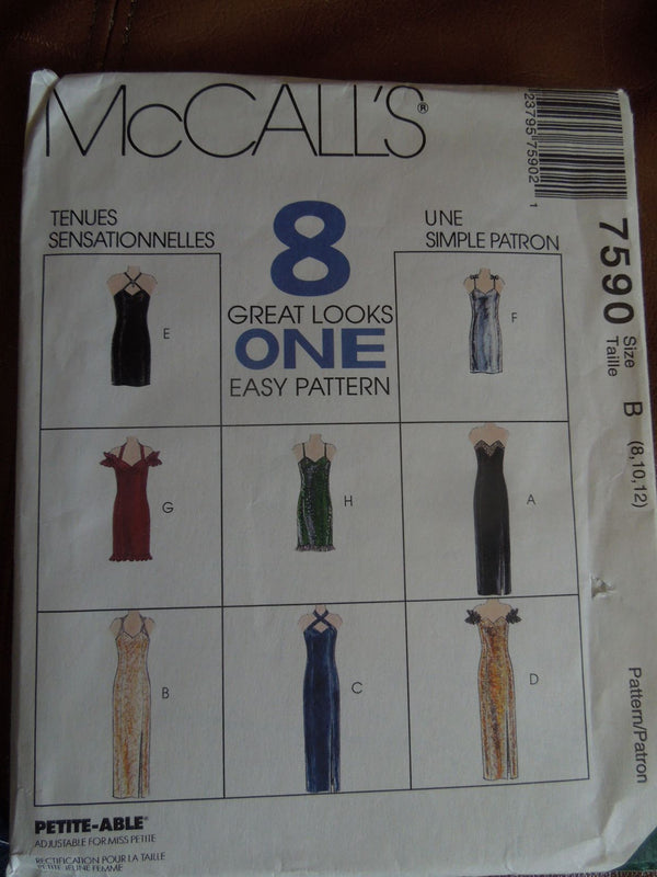 McCalls M5098, Misses Dresses, Uncut Sewing Pattern – Stylesewwear