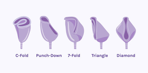 BeYou Menstrual cup folds