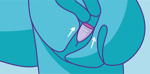 Why does my Menstrual Cup keep sliding down/rising up?
