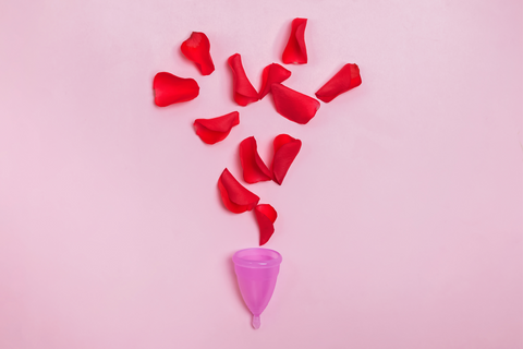 Period sex and menstrual cup