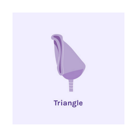 Traingle Menstrual Cup fold | BeYou