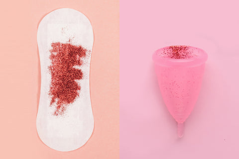 Menstrual cup vs pads