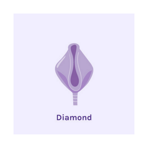 Diamond Menstrual Cup Fold |BeYou