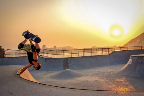 Skating a Pool