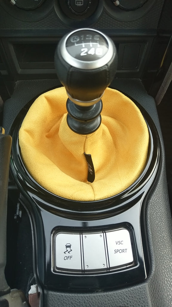 Yellow Suede Shift Boot Lit Auto Shop