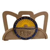 State Seal Standing Business Card Holder