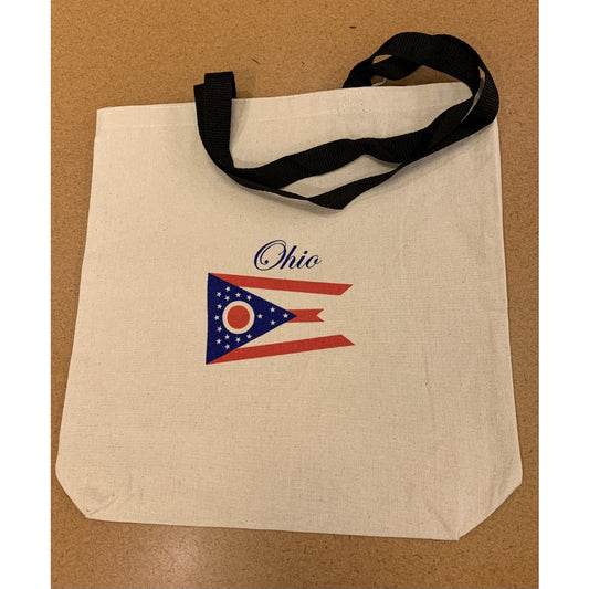 BWWKTOP Ohio State Canvas Tote Bag Ohio State Trip Gifts Ohio