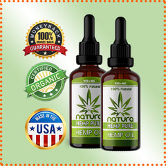 Natural Pain and Anxiety Relief - Natura Hemp Pure