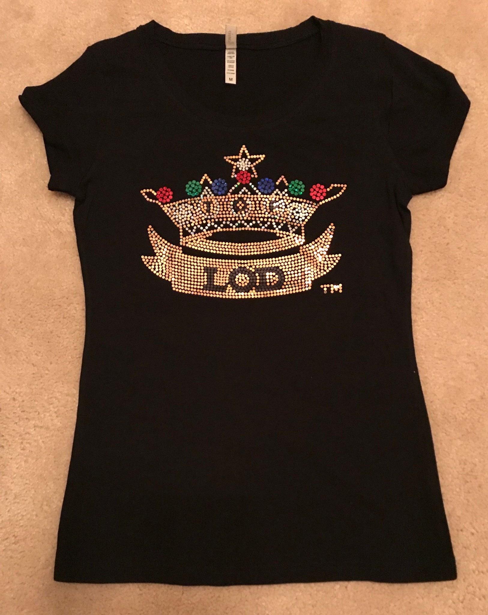 TLOD Fitted Bling T-Shirt – Joan's Monogram