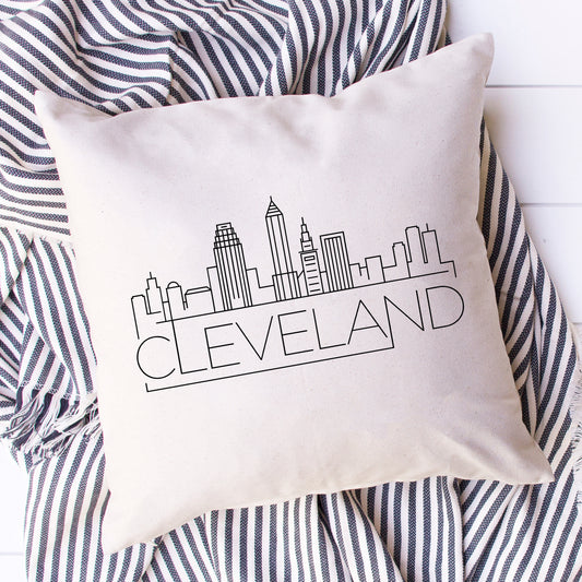 Louisville Skyline Pillow Cover – Sweet Mint Handmade Goods